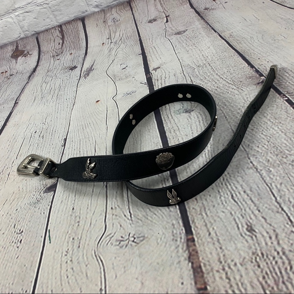 Looney Tunes Black Leather Belt